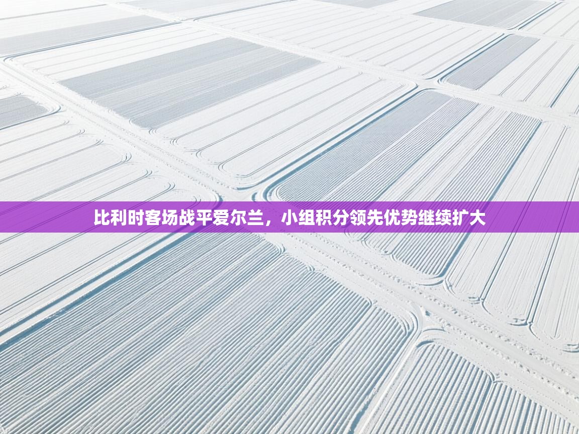 比利时客场战平爱尔兰，小组积分领先优势继续扩大  第2张