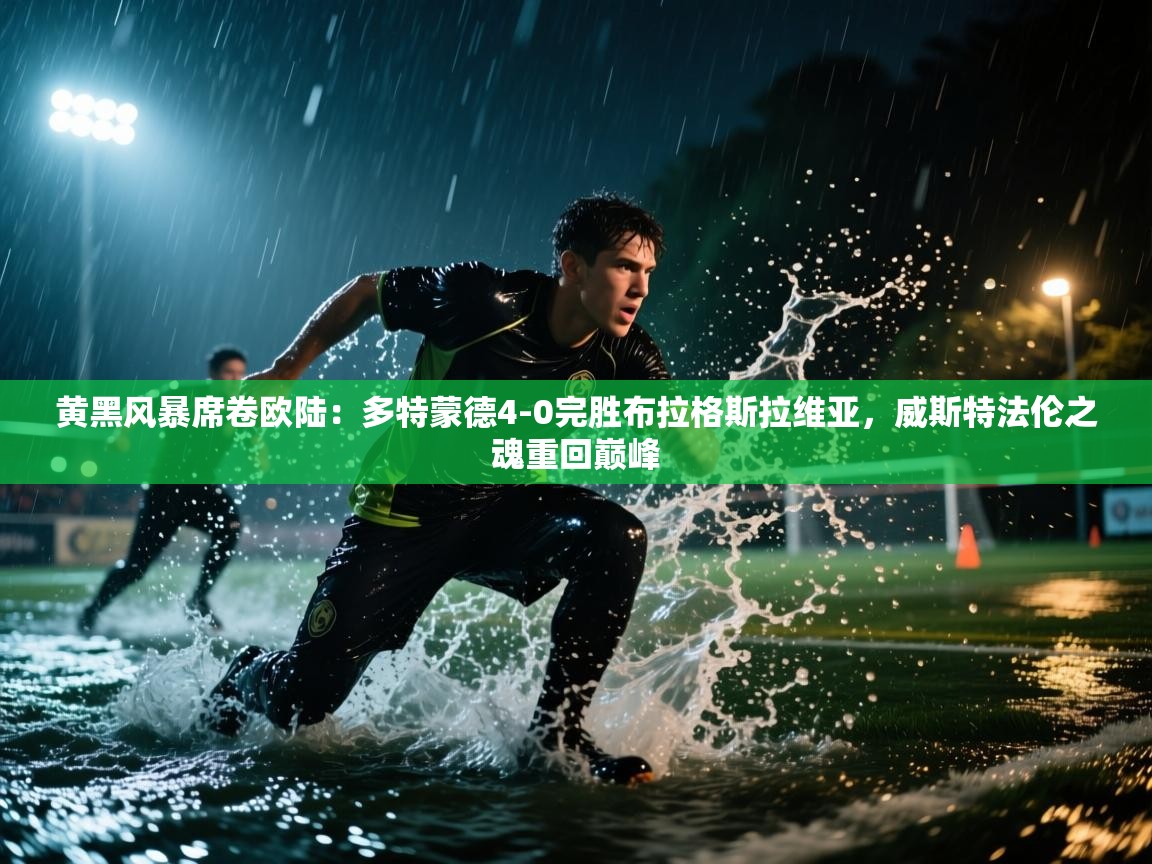 黄黑风暴席卷欧陆：多特蒙德4-0完胜布拉格斯拉维亚，威斯特法伦之魂重回巅峰  第2张