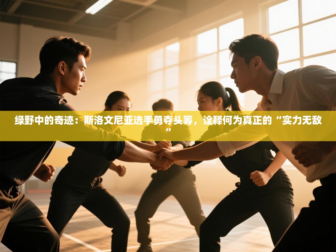 绿野中的奇迹:斯洛文尼亚选手勇夺头筹,诠释何为真正的“实力无敌” 第1张