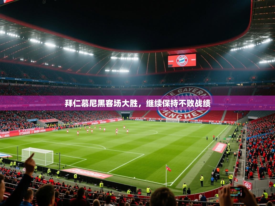 拜仁慕尼黑客场大胜，继续保持不败战绩  第1张